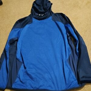 Under Armour Men's Xl Fitted Two-Tone Blue Performance Jacket